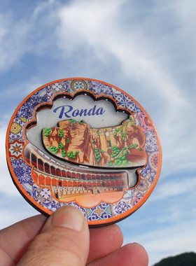 西班牙当地购买冰箱贴 龙达小镇 RONDA 多款