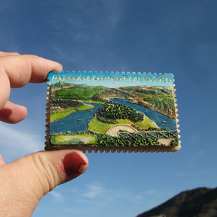 西班牙当地购买冰箱贴 LAS HURDES 拉斯乌尔德斯 马蹄湾