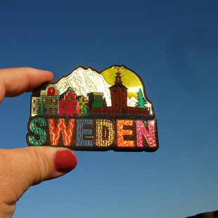 瑞典当地购买冰箱贴 SWEDEN 多款