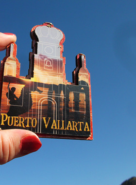 墨西哥当地购买冰箱贴 PUERTO VALLARTA 巴亚尔塔 多款 玛雅PEDRO