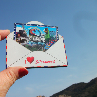 美国当地购买冰箱贴 乐园 Silverwood Theme Park KINGS DOMINION