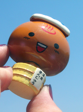 日本当地冰箱贴 别府温泉 卡通版 能动的冰箱贴