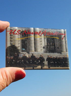 美国当地购买冰箱贴 旅背 United States Naval Academy
