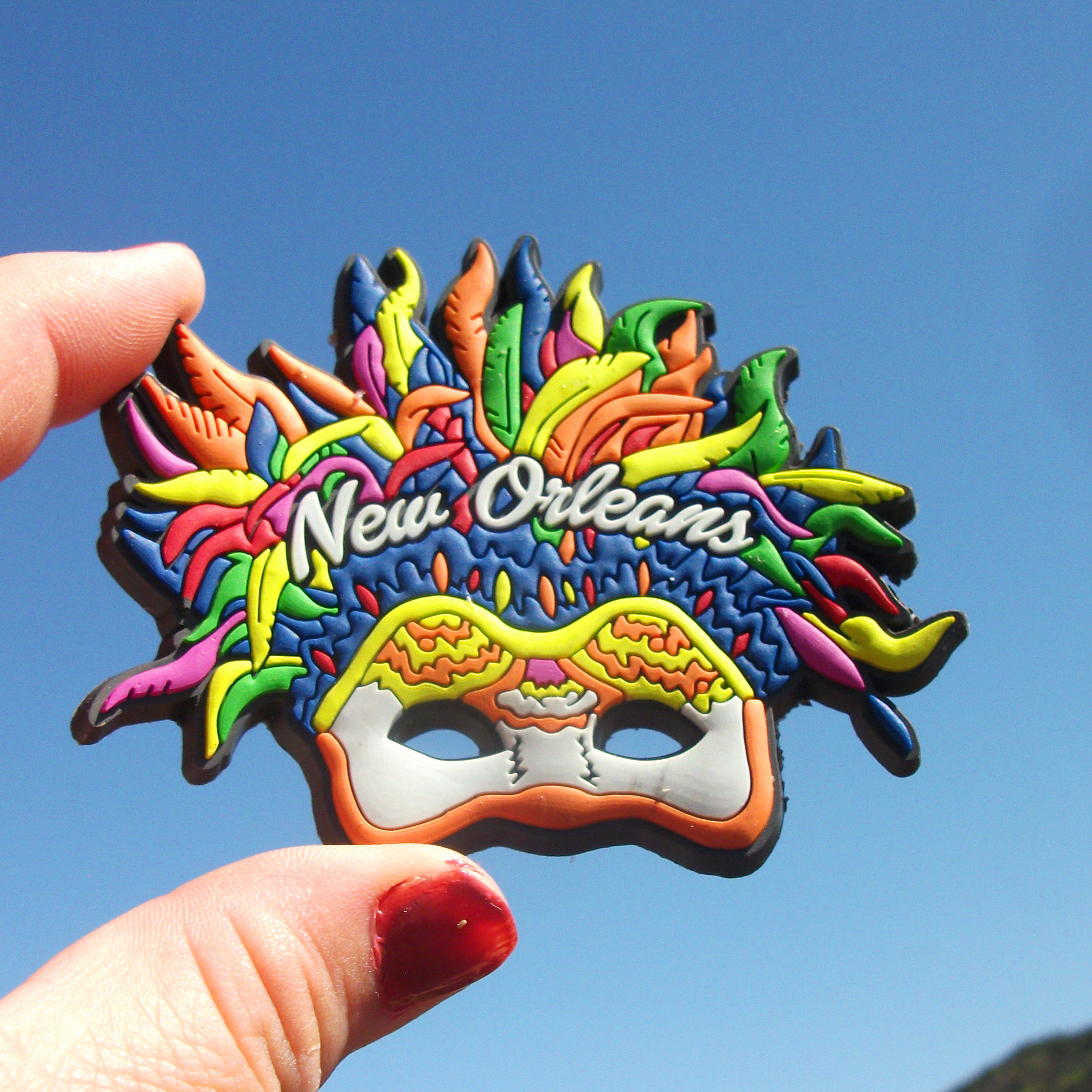 美国当地购买冰箱贴 圣路易斯安娜州 LOUISIANA 新奥尔良多款