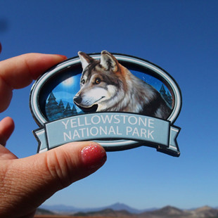 瑕疵 美国当地购买冰箱贴 黄石公园 YELLOWSTONE PARK 多款