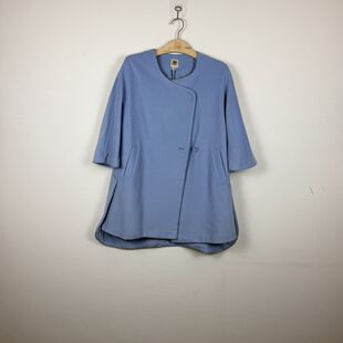 际华春秋时尚女装秋冬中长款休闲毛呢外套大衣C602