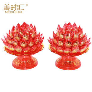 供佛糖塔莲花灯手工糖塔酥糖旺来菠萝佛堂供佛潮汕闽南拜妈祖送盘