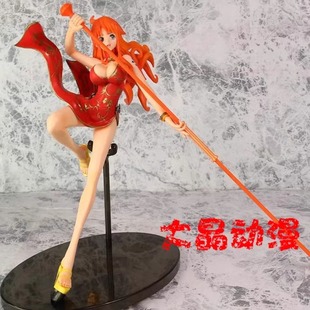 日版现货金猫眼镜厂BWFC造型王顶上决战天候棒娜美海贼航海王手办