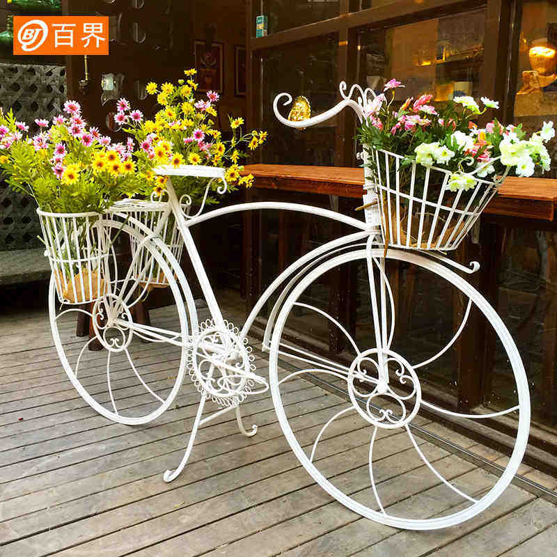 欧式家居装饰创意摆件 店铺橱窗装饰道具 婚庆铁艺自行车花架子在类目 家居饰品, 摆件中 - 来自Buy2taobao.com提供专业的淘宝代购服务