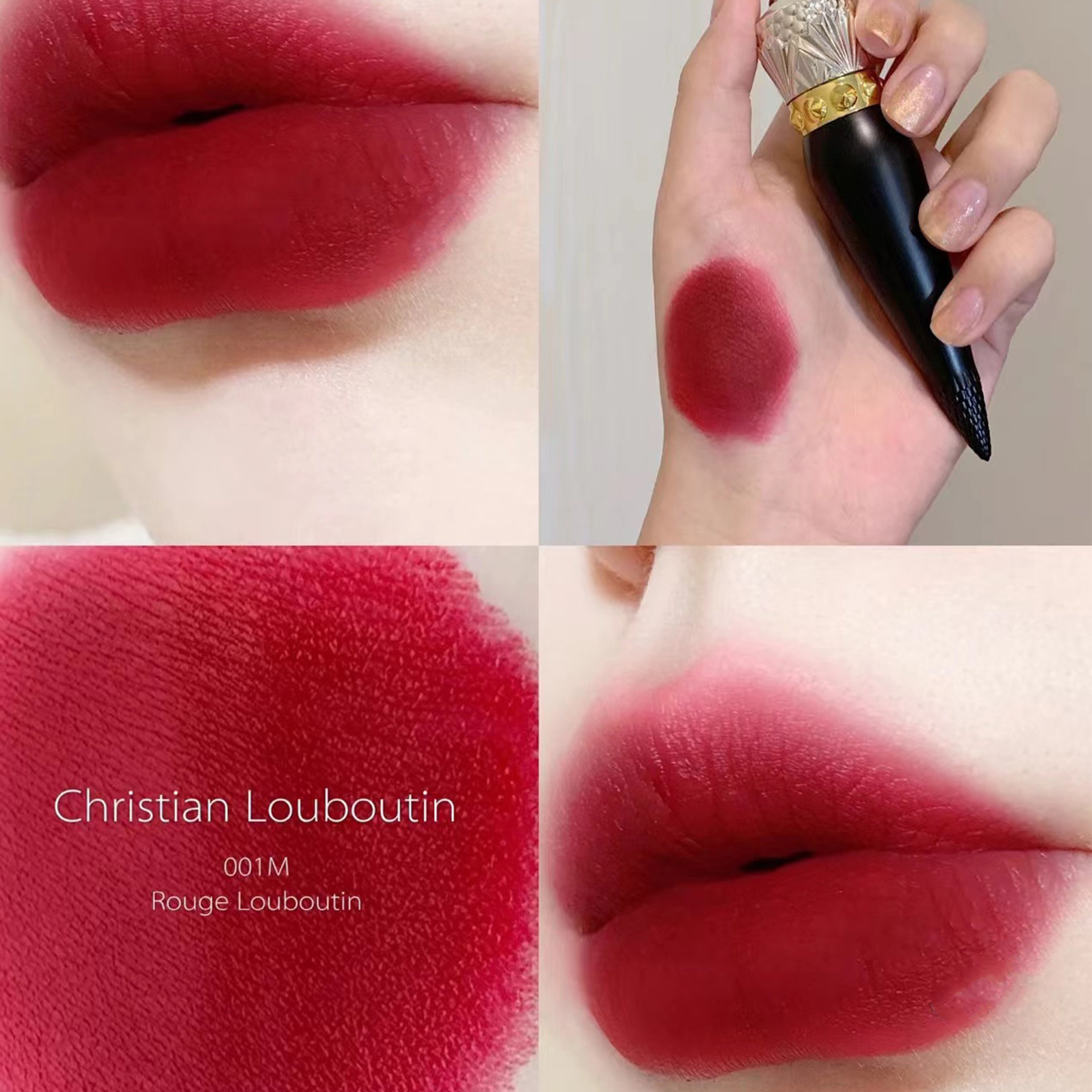 christian louboutin女王权杖cl萝卜丁口红001m