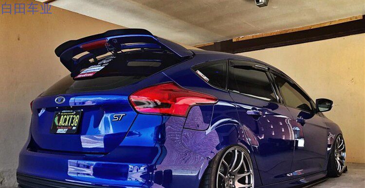 12-15-18 해치백 FOCUS ST|스포츠 리어 윙[탑 윙 리어 윙 및 덕 테일 서라운드 포함]에 적합