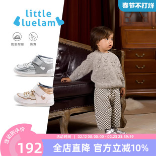 小蓝羊25冬季新款男女宝宝软底鞋婴儿学步鞋机能鞋秋冬款童鞋