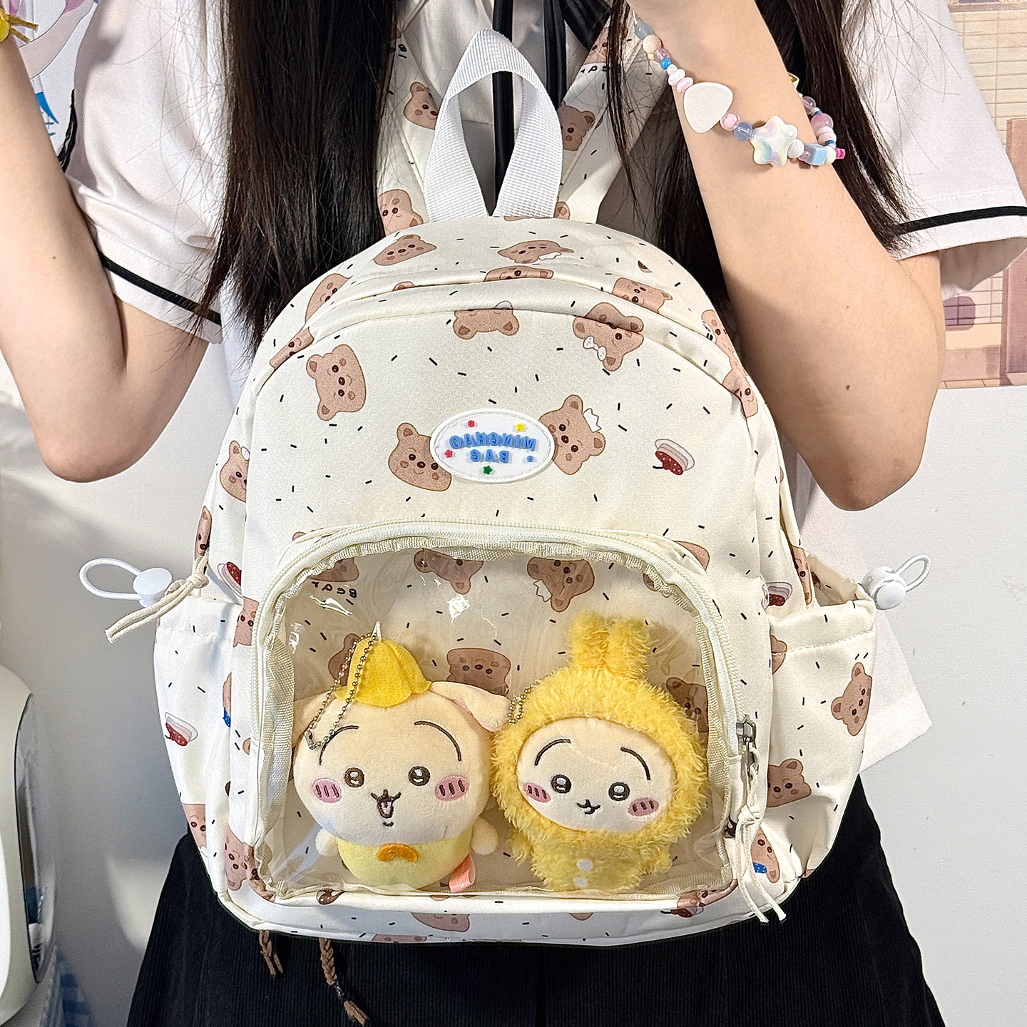 基础款卡通动漫10cm15cm娃包