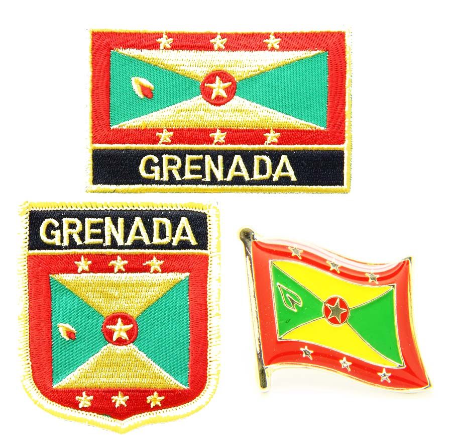 国旗布贴徽章背胶刺绣肩章