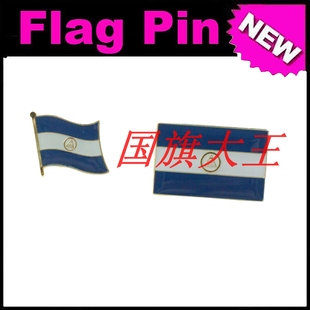 商务会展 尼加拉瓜 国旗徽章 金属胸针 Nicaragua FLAG PIN