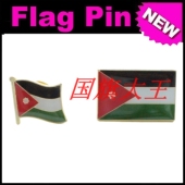 FLAG 商务会展 PIN 金属胸针 Jordan 约旦 国旗徽章