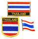 thailand 徽章 flag patch 172 臂章 pin 泰国国旗布贴 国徽徽章