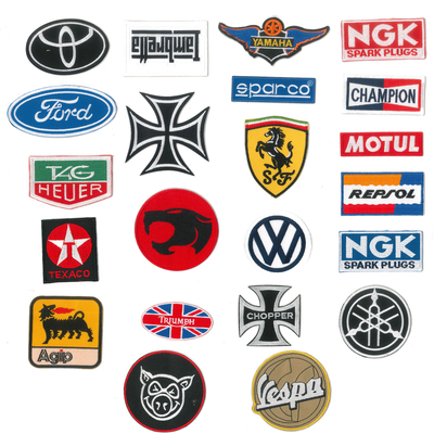 2025 赛车 赛道日 车标 Racing Car patch 外贸 刺绣布贴 臂章