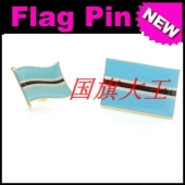 FLAG 商务会展 PIN 金属胸针 Botswana 博茨瓦纳 国旗徽章
