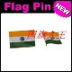 FLAG 商务会展 PIN 金属胸针 India 印度 国旗徽章