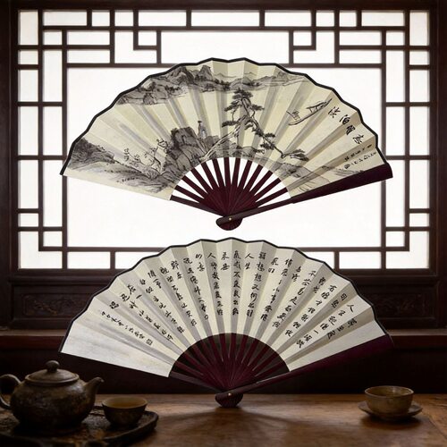 工艺扇面材质扇骨材质品类词