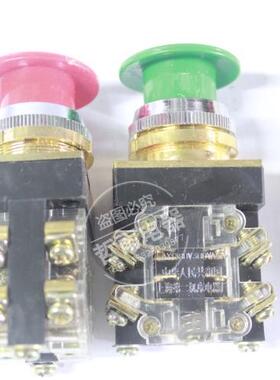 优质上海机床LAY1-22J蘑菇头按钮开关LAY1380V300VA5A自复位按钮