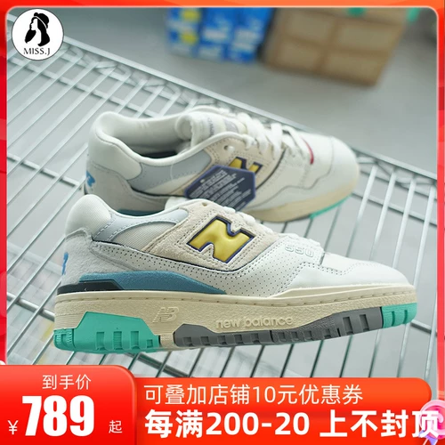 New balance, повседневная ретро баскетбольная обувь подходит для мужчин и женщин, кроссовки