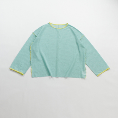 圆领套头衫宽松镂空女款