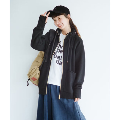 长袖双拉链开衫女款卫衣外套