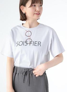 R42287 日本单 夏款森女百搭圆领套头短袖T恤 女款