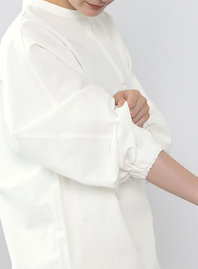 L522232 日本单 森林系宽松休闲百搭圆领套头长袖衬衫女款衬衣