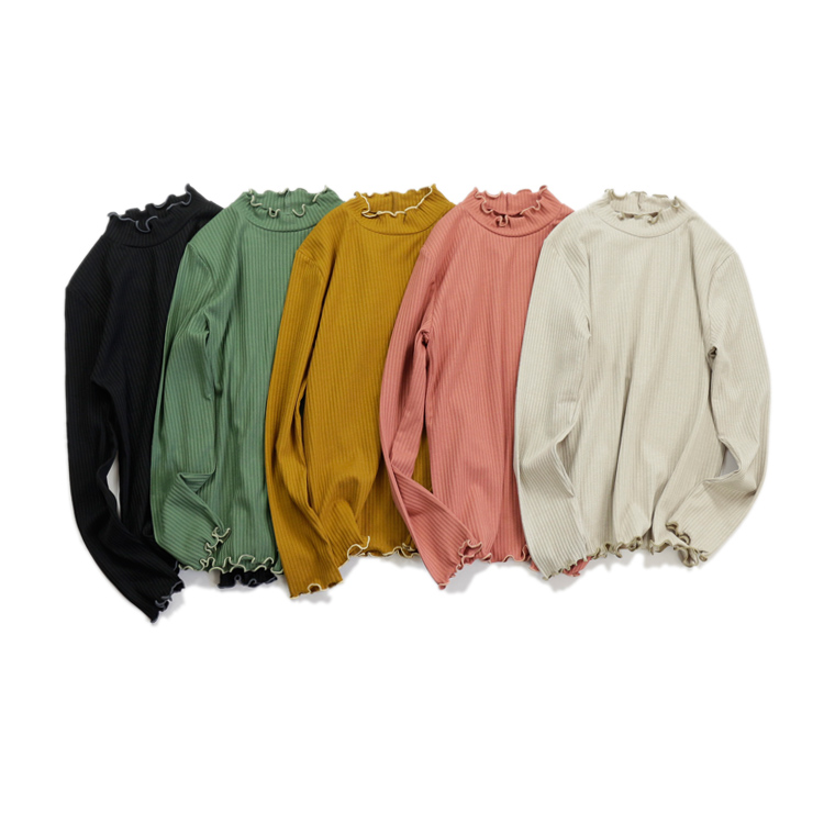 套头长袖T恤女款打底衫