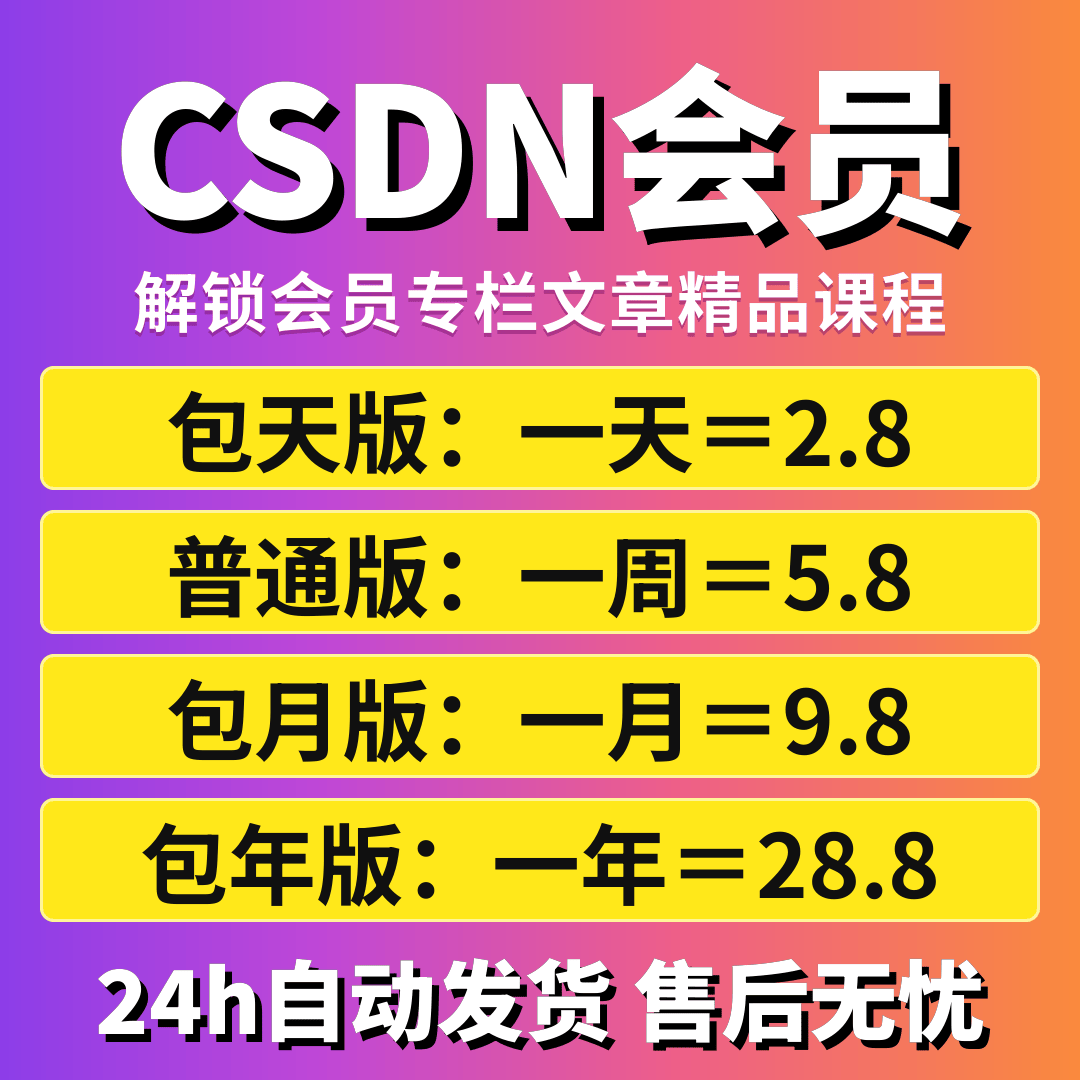 CSDN超级会员资源解锁下载