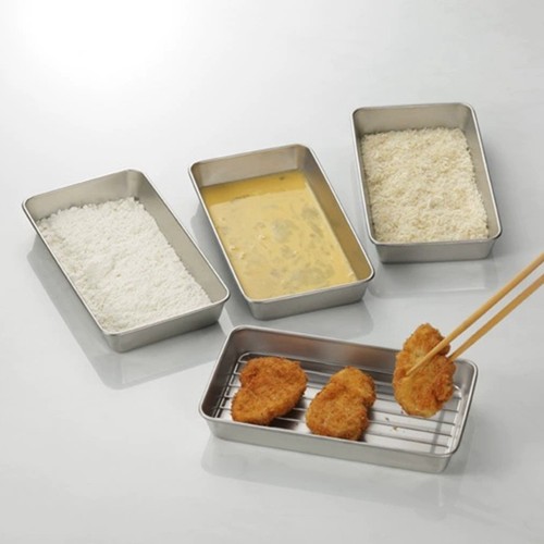 家事问屋备菜盘304不锈钢沥油网