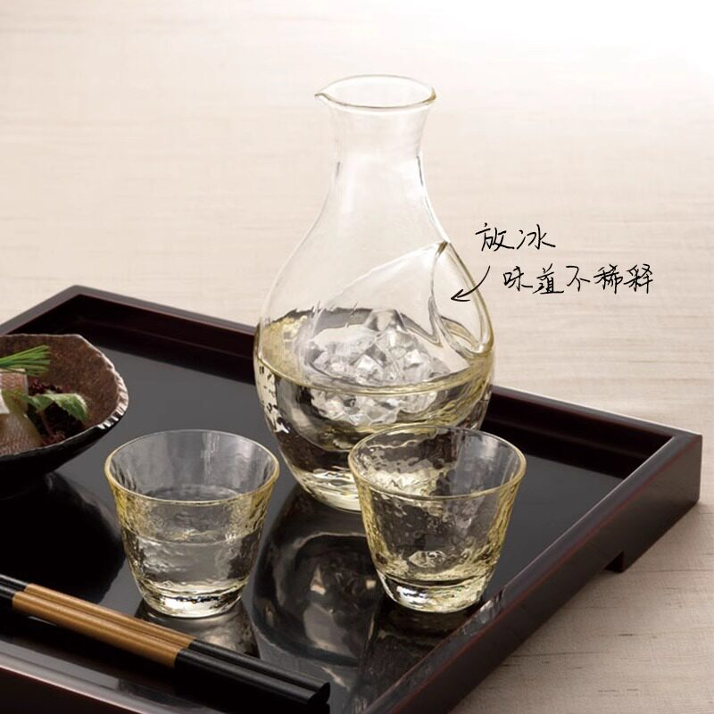 日本进口东洋佐佐木冷酒器套装手工清酒壶日式冰酒器清酒杯送礼