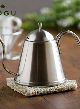 日本进口下村企贩KOGU不锈钢咖啡壶细嘴手冲壶明火电磁炉烧水壶