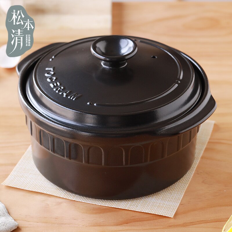 日本原装进口TOCERAM有田烧砂锅日式陶土锅带蒸屉煮炖多用锅