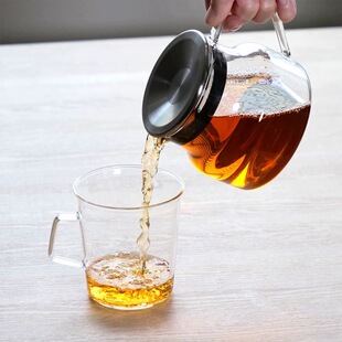 KINTO日本CAST茶壶 耐热玻璃泡茶壶家用花茶红茶水分离壶日式茶具