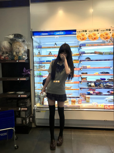 套装原创日系jk制服马甲背心学院基础上衣V领甜妹叠穿毛衣女格裙