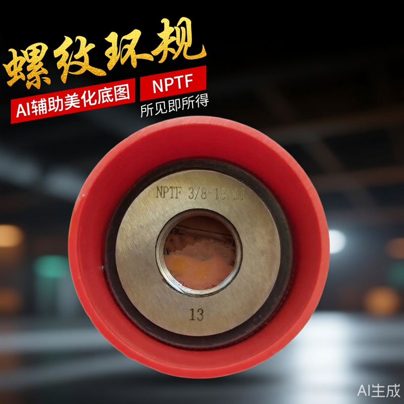 天津实体店供应干密封圆锥管螺纹环规NPTF3/8-18L1 L2 L3三件套装