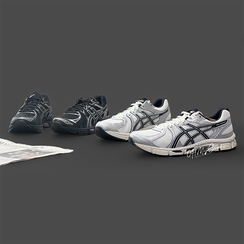 ASICS正品!低帮减震透气男运动鞋