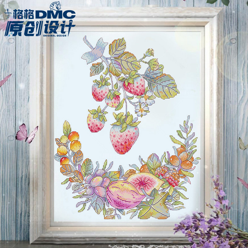 十格格十字绣法国dmc绣线套件