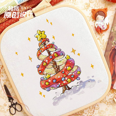 十格格十字绣法国DMC绣线套件