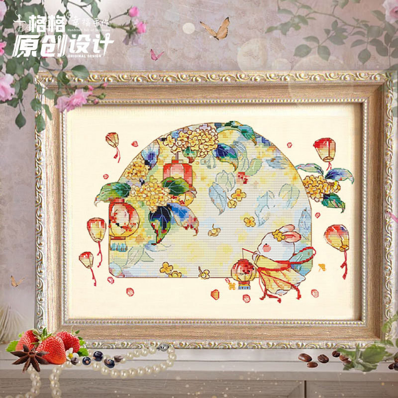 十格格十字绣法国DMC绣线套件