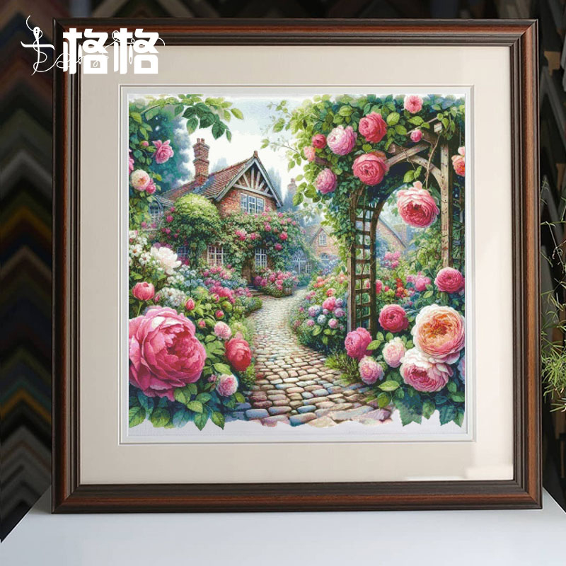 十格格十字绣法国DMC绣线套件