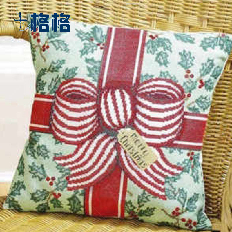 十格格十字绣法国dmc绣线套件2025新款客厅 卧室 餐厅 礼物抱枕花