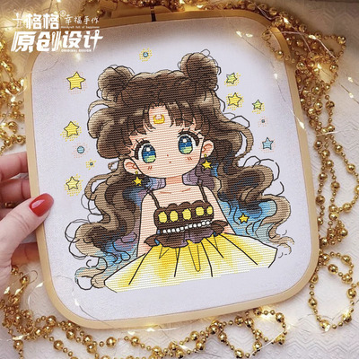 十格格十字绣法国DMC绣线套件