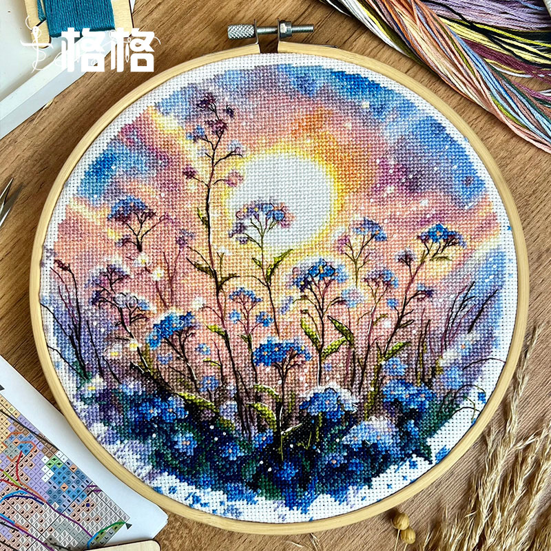 十格格十字绣法国DMC绣线套件