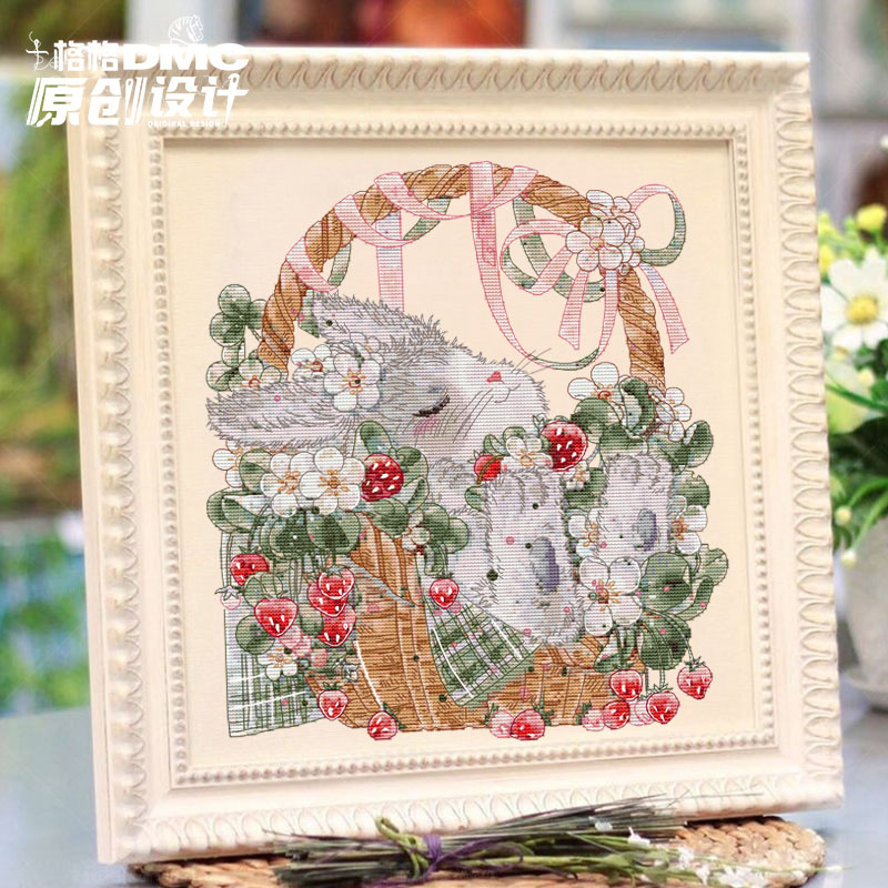 十格格十字绣法国dmc绣线套件