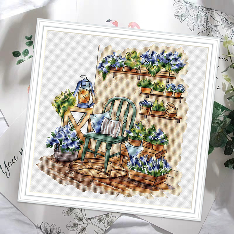 十格格十字绣法国DMC绣线套件